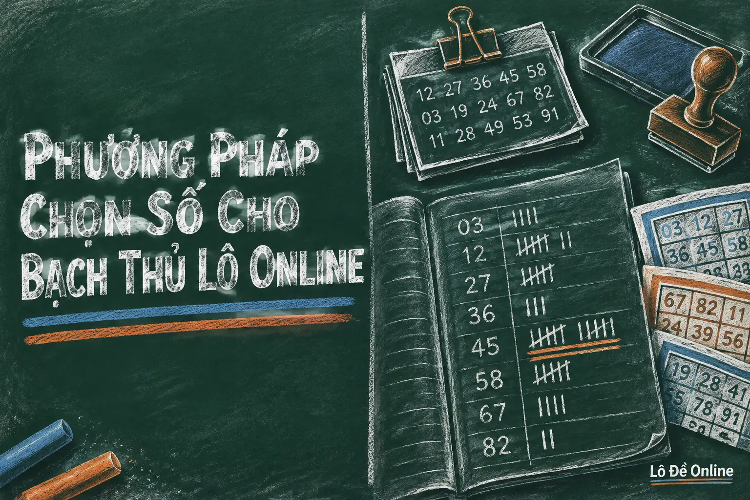 Chọn số thực chất là dựa vào thói quen và kinh nghiệm - bạch thủ lô online