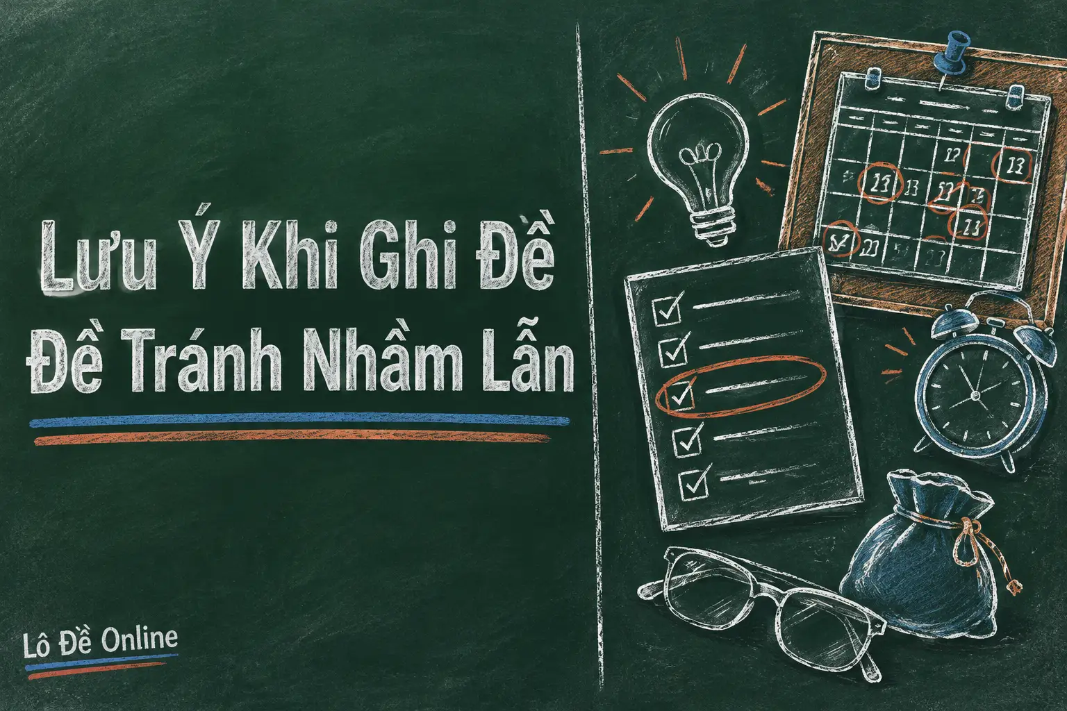 Lỗi hay gặp nhất của người mới là nhập sai số - cách ghi đề