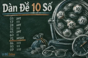 Dàn đề 10 số là cách bạn chọn ra đúng 10 con số trong khoảng từ 00 đến 99