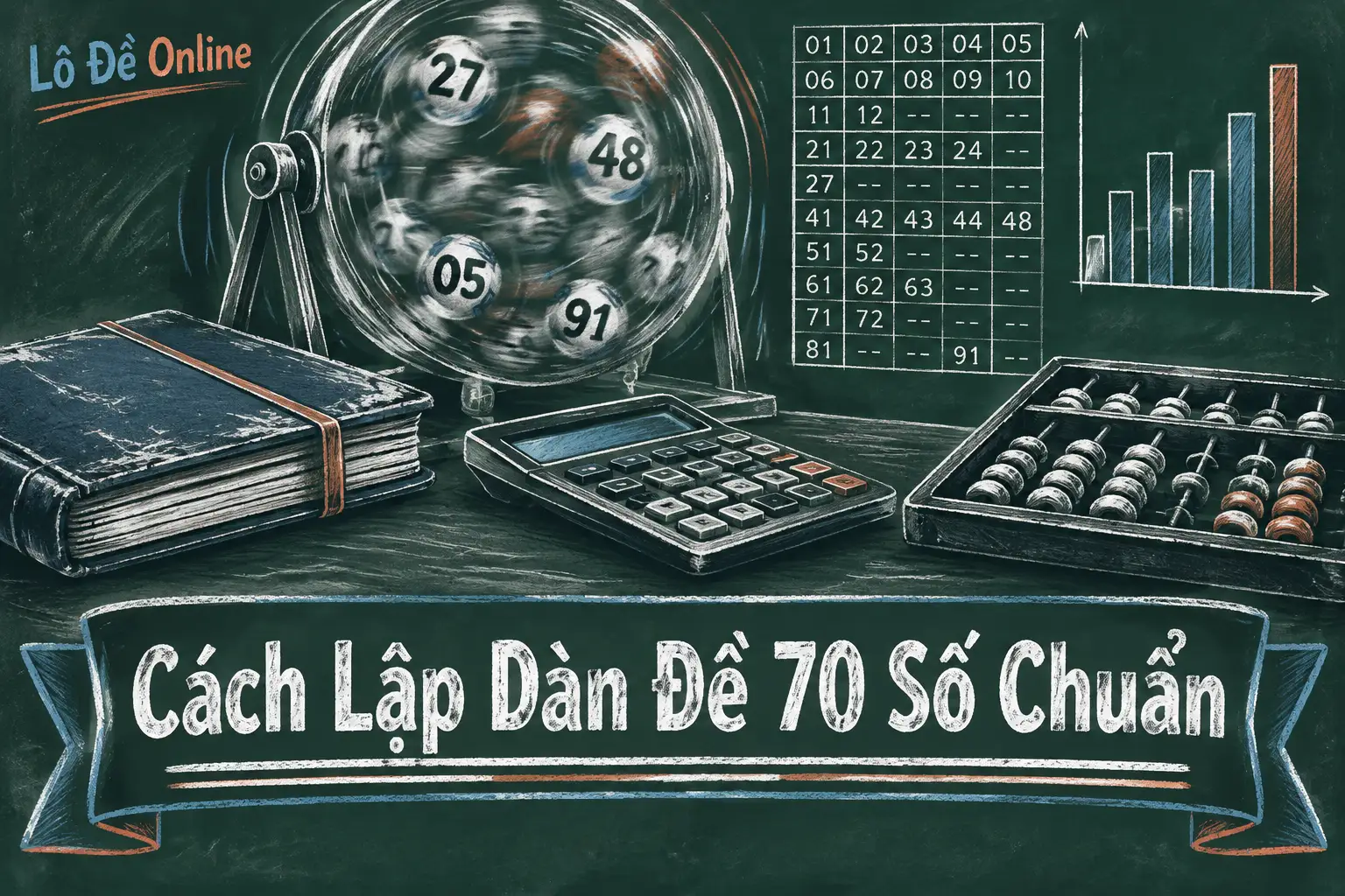 Muốn lập dàn cho tử tế, bạn nên bắt đầu từ 100 con rồi loại dần 30 con yếu nhất - dàn đề 70 số