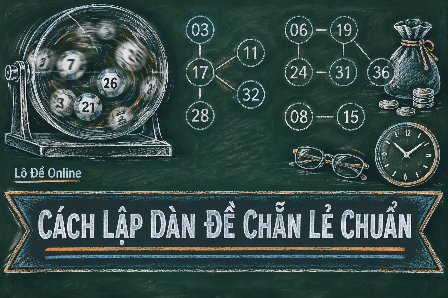 Trước hết, hãy chọn dàn có kích thước mà số vốn của bạn chịu được - dàn đề chẵn lẻ