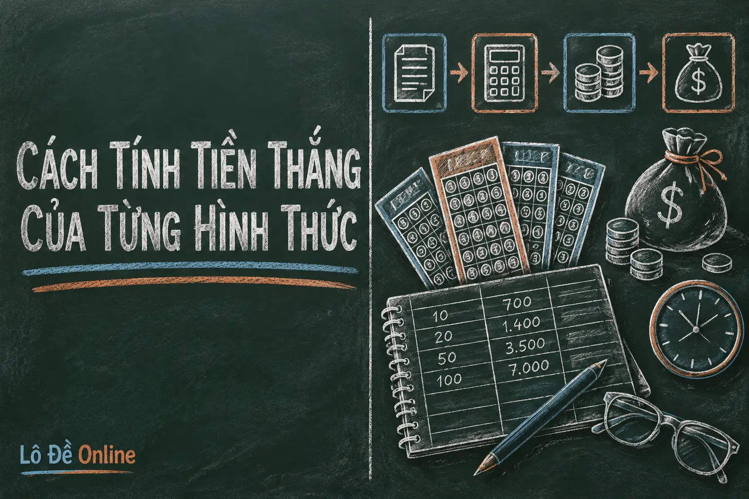 Tỷ lệ trả thưởng thường được ghi rõ ngay dưới mỗi loại cược trên giao diện ứng dụng - đánh lô đề online