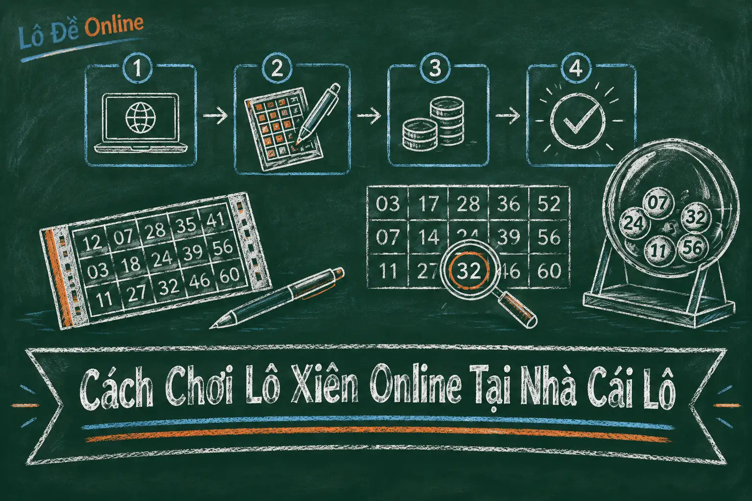 Việc đầu tiên bạn nên làm là chọn nơi nhận cược có thông tin rõ ràng - lô xiên online