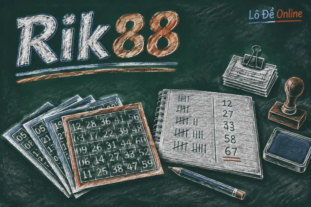 Rik88 được giới chơi lô đề nhắc đến như trang đánh số uy tín đã quen thuộc với cộng đồng đam mê chinh phục các con số bí ẩn