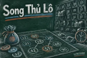 Song thủ lô là cách chọn sẵn đúng hai con lô 2 số để theo dõi