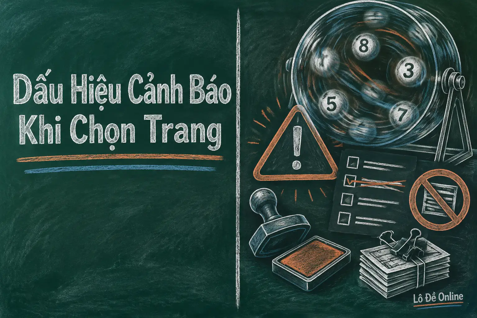 số tín hiệu đỏ bạn nên lưu ý để tránh rơi vào nền tảng kém tin cậy - trang lô đề